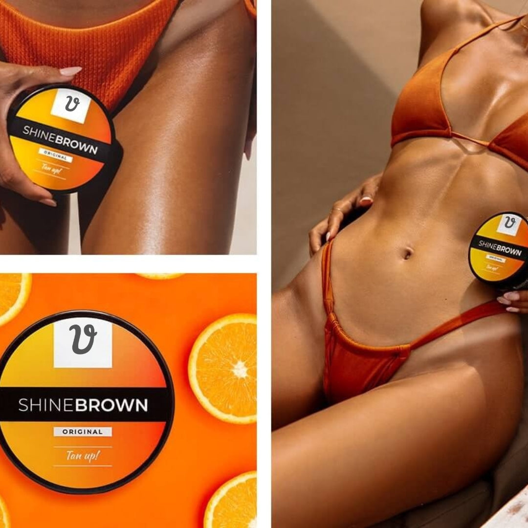ShineBrown Tanning Cream - Visage Vogue