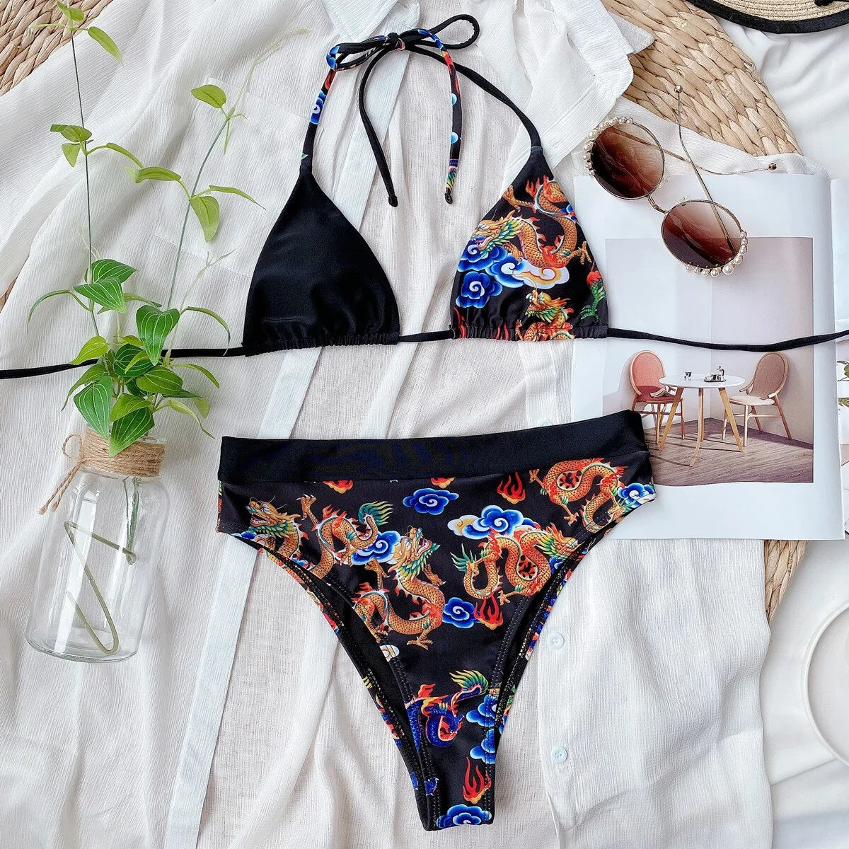 Spotted Bikini - Visage Vogue