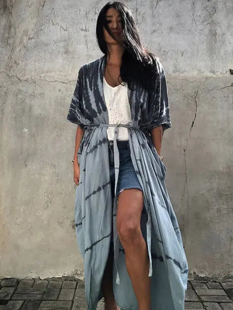 Coastal Caftan Cover Up - Visage Vogue
