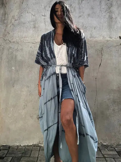 Coastal Caftan Cover Up - Visage Vogue