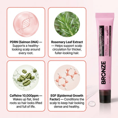 K-Beauty Rosemary PDRN Infused Scalp Serum - Visage Vogue