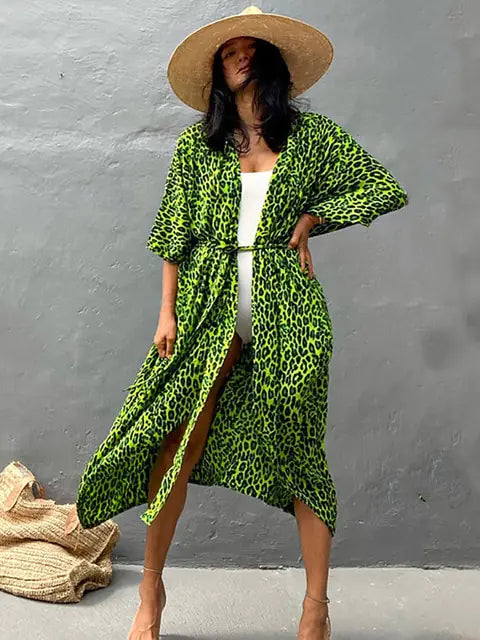 Coastal Caftan Cover Up - Visage Vogue